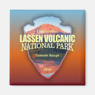 Lassen Volcanic (pijlpunt) Magneet