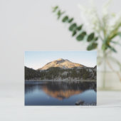 Lassen Volcano en het Helen-meer Briefkaart (Staand voorkant)