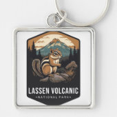 LASSEN VOLCANO NATIONAL PARK SLEUTELHANGER (Voorkant)