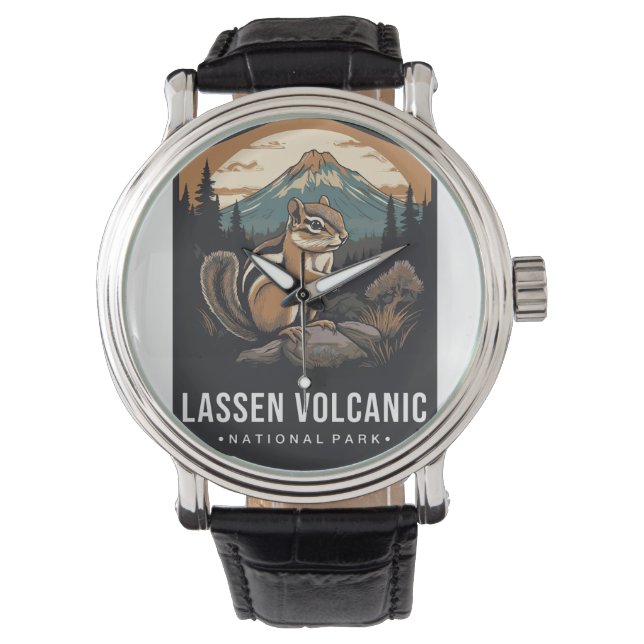 LASSEN VULKAN NATIONAL PARK HORLOGE (Voorkant)
