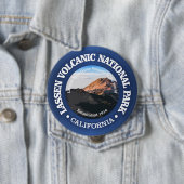 Lassen vulkanisch (NP2) Ronde Button 4,0 Cm (In situ)