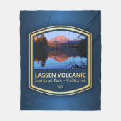 Lassen Vulkanisch NP (PF1) Fleece Deken (Voorkant)