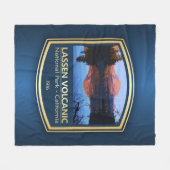 Lassen Vulkanisch NP (PF1) Fleece Deken (Voorkant (Horizontaal))