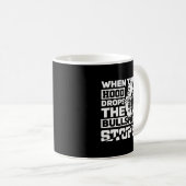 Lassen wanneer de Hood neervalt Koffiemok (Voorkant rechts)