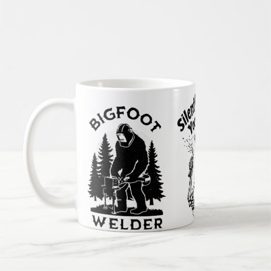 Lassenbeker Zwijgend Uw Lassen Oordelen Koffiemok (Links)