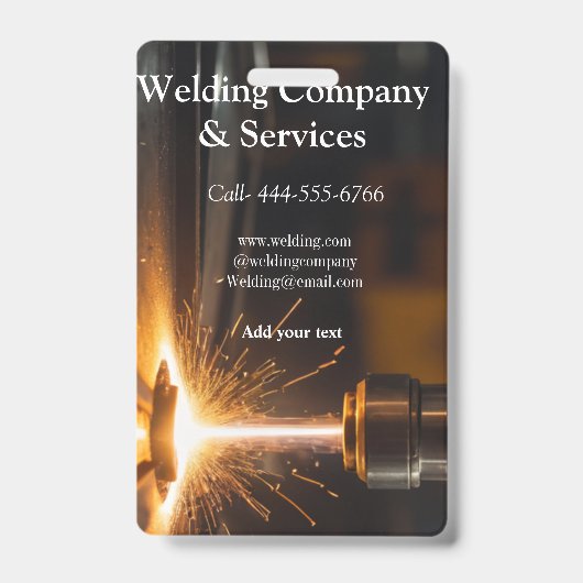 Lassencontract constructie add naam contact nr badge (Front)