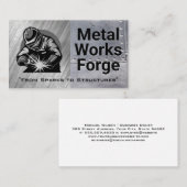 Lasser aan het werk | Arbeiderswerk Visitekaartje (Voorkant / Achterkant)