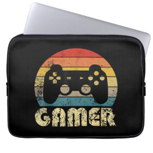 Lasser Amerikaans Vlag Lassen Cadeau Usa Versleten Laptop Sleeve