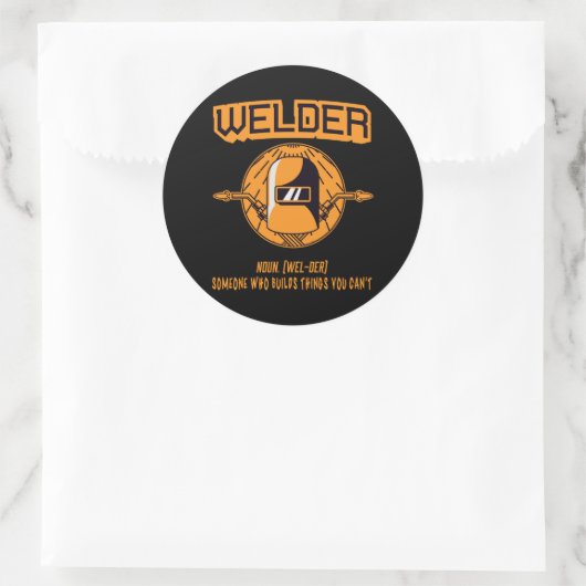 Lasser Definitie Grappige Sticker (Tas)