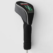 Lasser Kerst Lelijke trui Golfheadcover (Schuin)