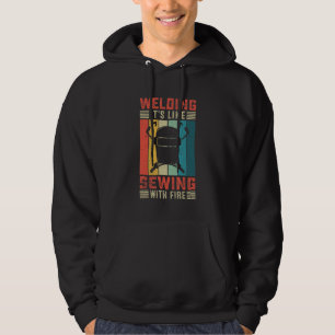 Lasser  Lassen is als naaien met vuur  Ambachten Hoodie