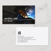 Lasser lassen vonkt vakkundigheid visitekaartje (Voorkant / Achterkant)