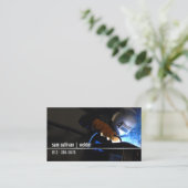 Lasser lassen vonkt vakkundigheid visitekaartje (Staand voorkant)