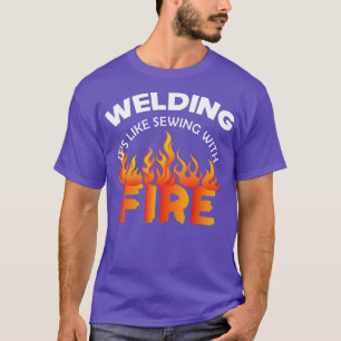 Lasser Lassen zijn zoals met vuur T-shirt
