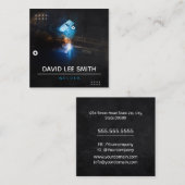 Lasser/Lassendienst Vierkante Visitekaartje (Voorkant / Achterkant)