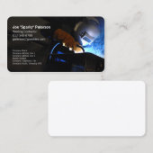 Lasser lastoorts vonkt Visitekaartje (Voorkant / Achterkant)