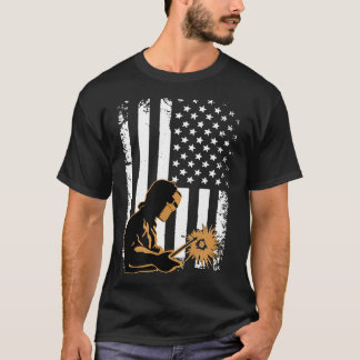 Lasser liefhebber lasser metaalbewerker cadeau 181 t-shirt