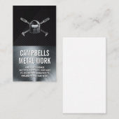 Lasser Logo | Staal Smid Visitekaartje (Voorkant / Achterkant)