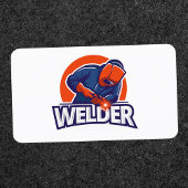 Lasser Metaal Lassen Aangepaste QR Visitekaartje