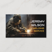 Lasser Metaal Lassen Service Fabricage Staalwerk Visitekaartje (Voorkant)