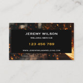 Lasser Metaal Lassen Service Fabricage Staalwerk Visitekaartje (Achterkant)