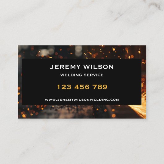 Lasser Metaal Lassen Service Fabricage Staalwerk Visitekaartje (Achterkant)