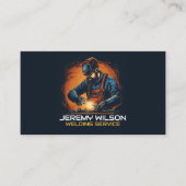 Lasser Metaal Lassen Service Fabricage Staalwerk Visitekaartje (Voorkant)