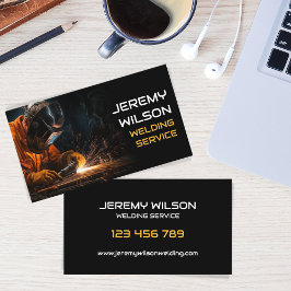 Lasser Metaal Lassen Service Fabricage Staalwerk Visitekaartje