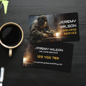 Lasser Metaal Lassen Service Fabricage Staalwerk Visitekaartje