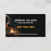 Lasser Metaal Lassen Service Fabricage Staalwerk Visitekaartje (Achterkant)