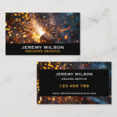 Lasser Metaal Lassen Service Fabricage Staalwerk Visitekaartje (Voorkant / Achterkant)