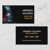 Lasser Metaal Lassen Service Fabricage Staalwerk Visitekaartje (Voorkant / Achterkant)