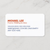 Lasser Metaal Lassen Visitekaartje (Achterkant)