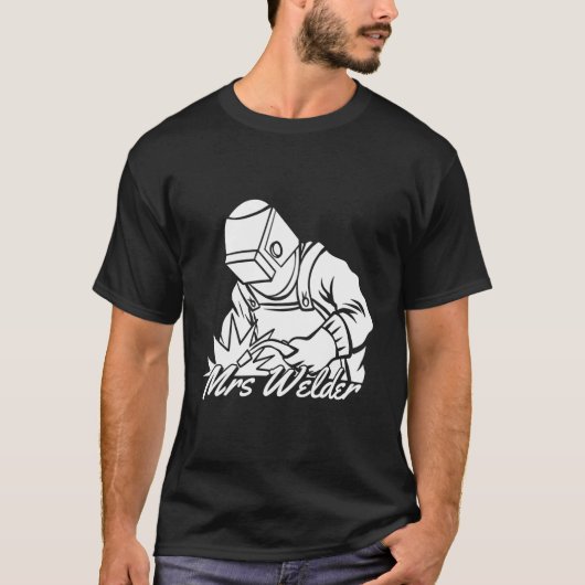 Lasser Metaalbewerker Lassen T-shirt (Voorkant)