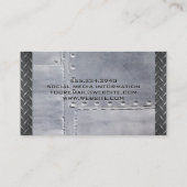 Lasser | Metalen Klinknagels | Diamant Gecoplate S Visitekaartje (Achterkant)