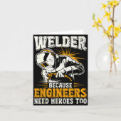 Lasser Omdat Ingenieurs Ook Helden Nodig Hebben Te Kaart (Gele Bloem)