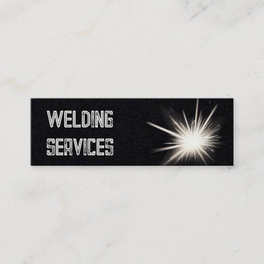 Lasser Premium Mini Visitekaartje (Voorkant)