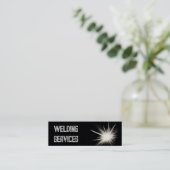 Lasser Premium Mini Visitekaartje (Staand voorkant)