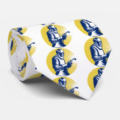 lasser retro stropdas (Opgerold)