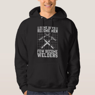 Lasser Sommige jongens worden Mannen Lassen Career Hoodie