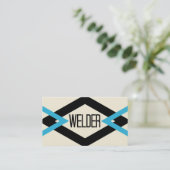 Lasser Trendy Visitekaartje (Staand voorkant)