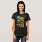 Lasser vader, net als een normale vader, behalve v t-shirt (Voorkant volledig)