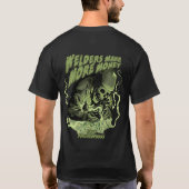 Lasser Verdient Meer Geld T-shirt (Achterkant)