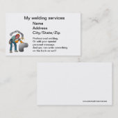 lasser visitekaartje (Voorkant / Achterkant)