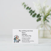 lasser visitekaartje (Staand voorkant)