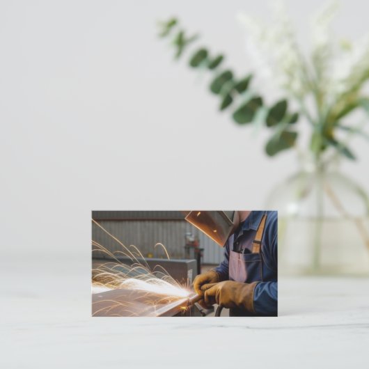 Lasser Visitekaartje (Staand voorkant)