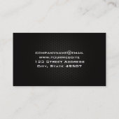 lasser | Visitekaartje van koolstofvezelpatroon (Achterkant)