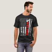 Lasser VS Amerikaanse Vlag Lassen T Shirt (Voorkant volledig)