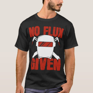 Lasser zonder flux die helm zegt voor trotse metaa t-shirt