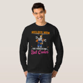 Lasserende moeder zoals een gewone moeder maar coo t-shirt (Voorkant volledig)